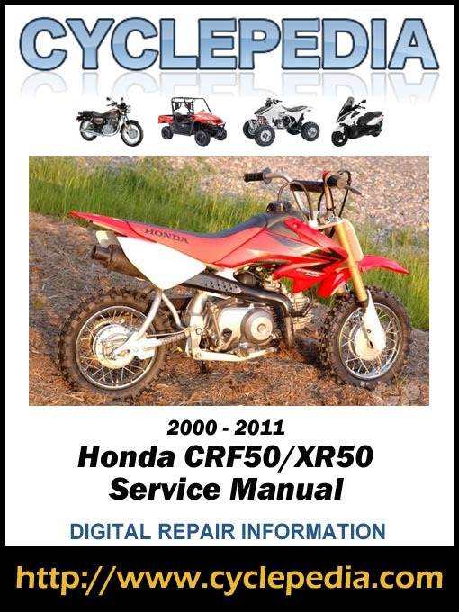 Cover image for Honda CRF50 and XR50 2000-2010 Service Manual